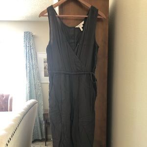 BCBG Generation Gray Jumpsuit Small